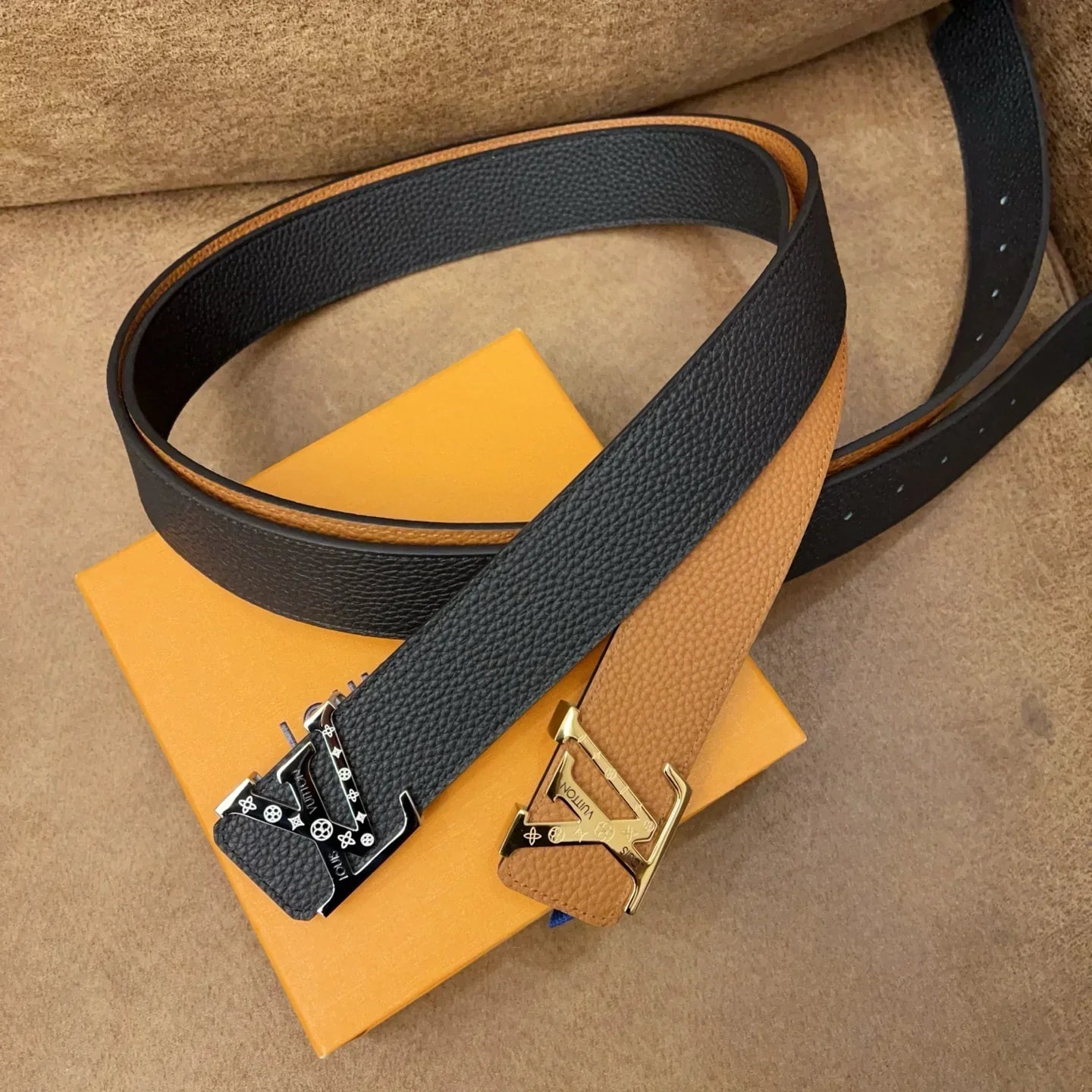 3.8CM new belt with body head layer belt 1025031021