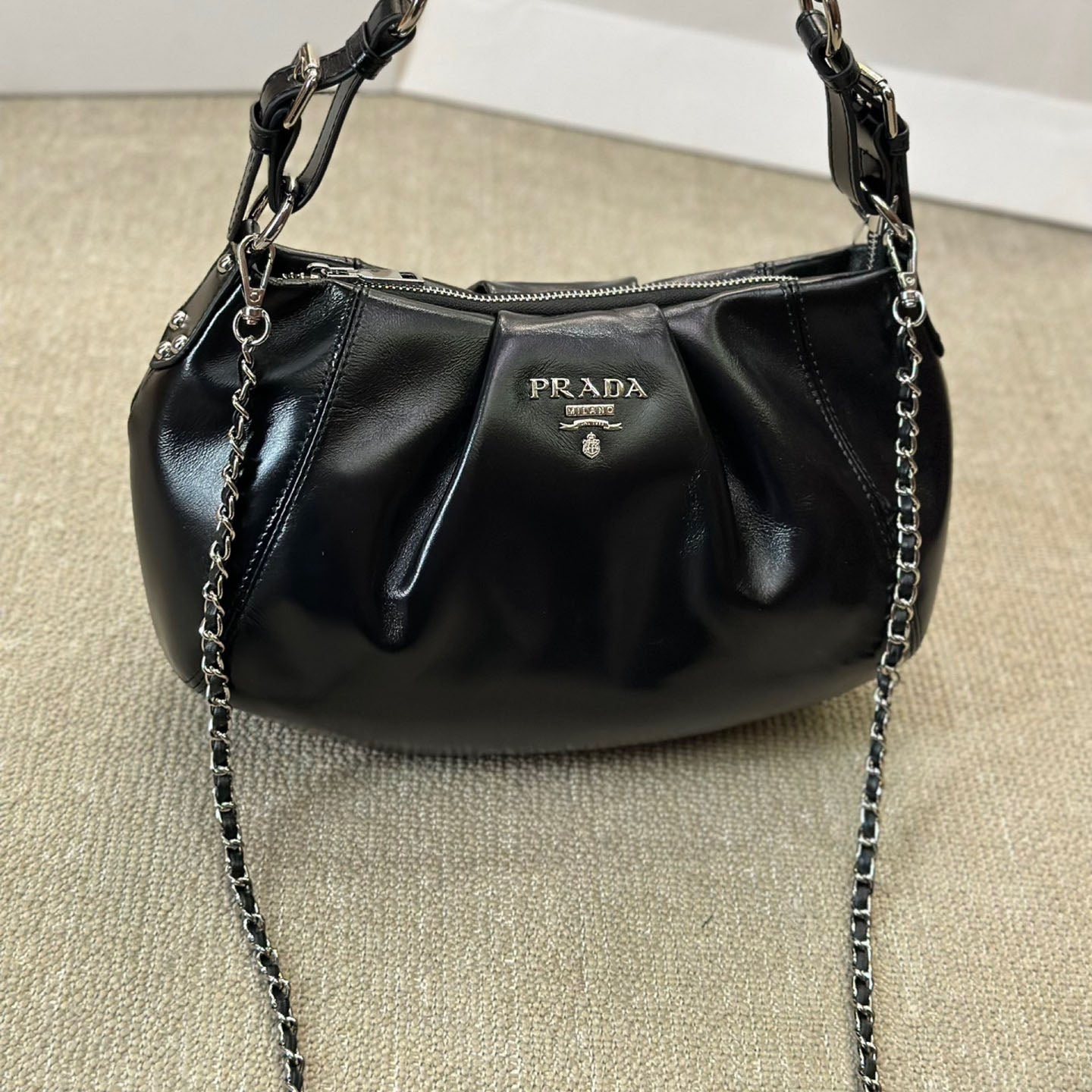 PR New Cowhide Shoulder Bag XC24101502