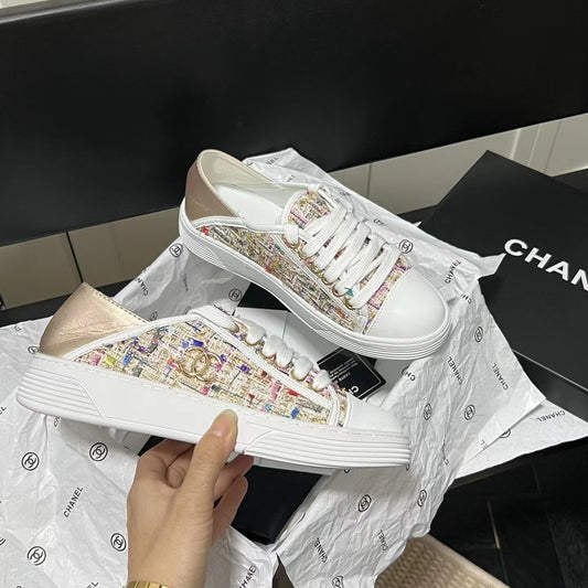 Woven Colorblock Sneakers XC16051802