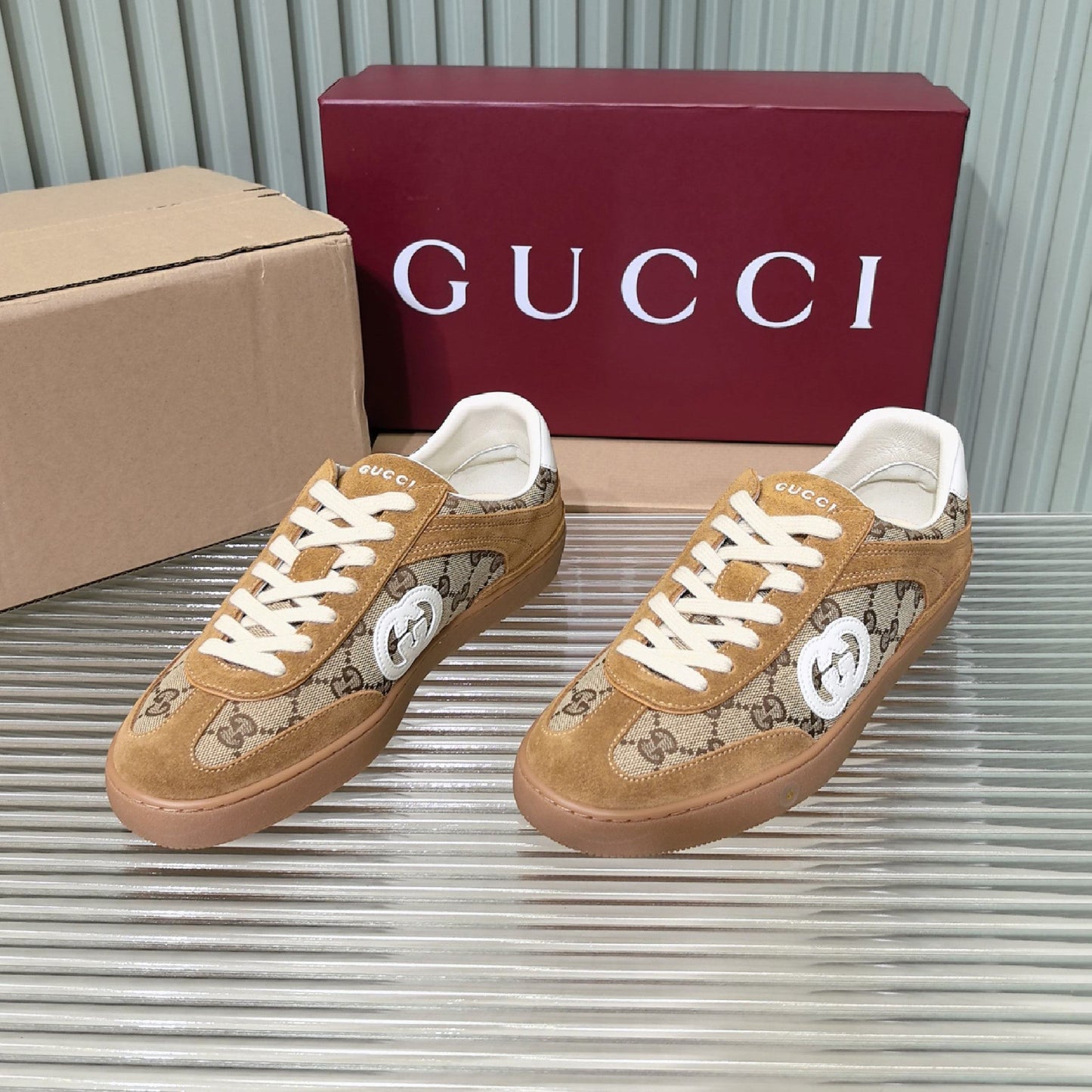 GG Interlocking G74 Dexun shoes 1825040102