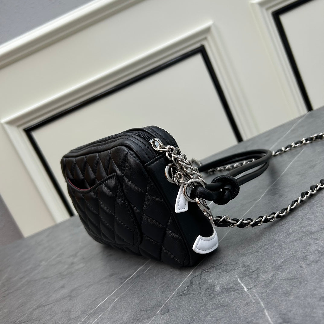 Stylish bowling bag handbag 22cm 1824032507