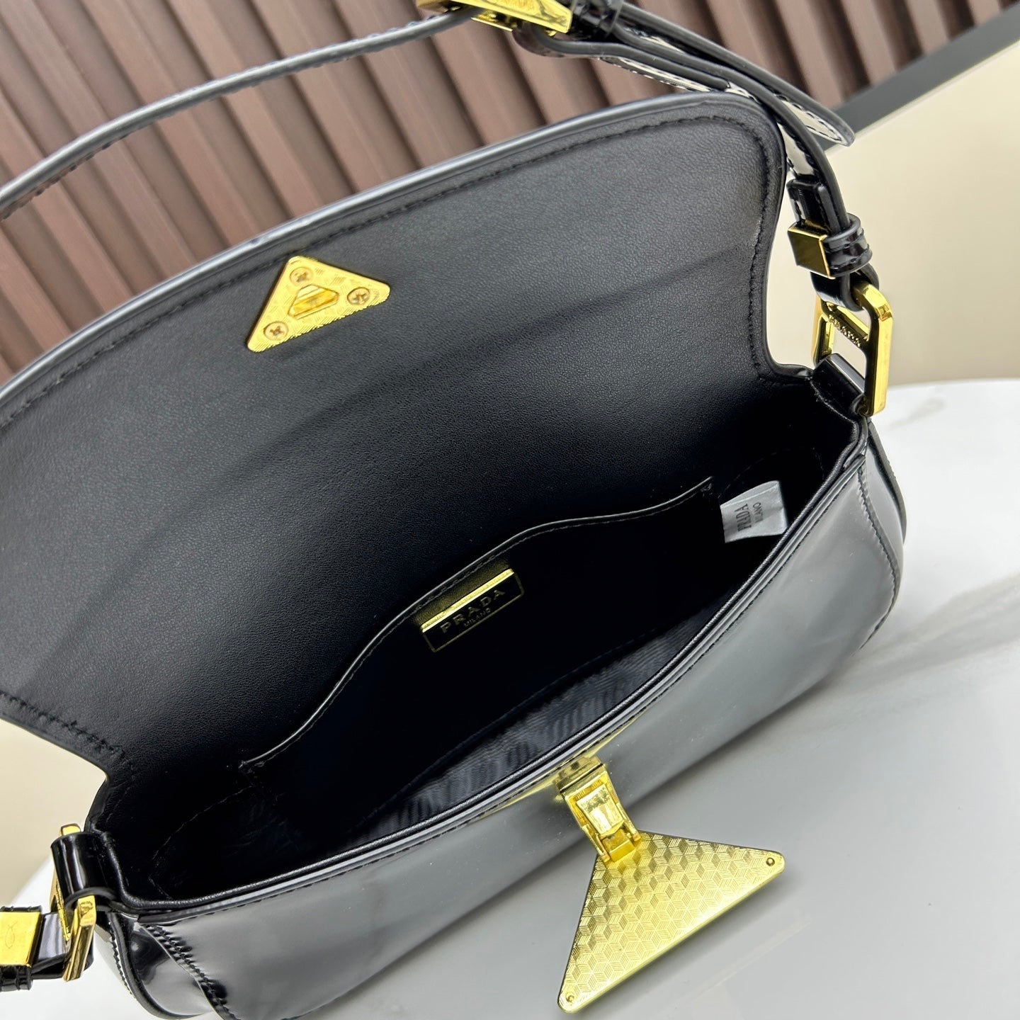 PR Leather Underarm Bag 1825070304