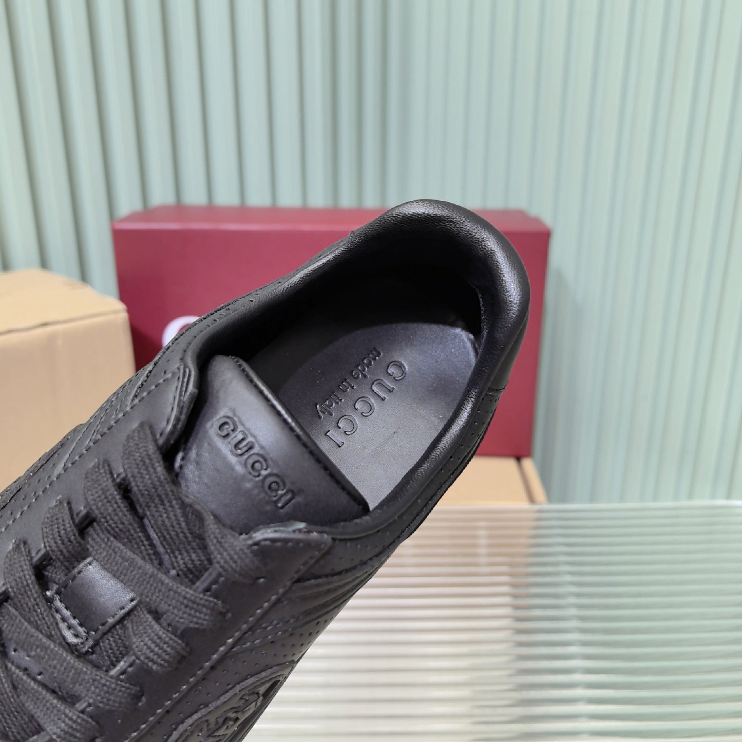 GG Interlocking G74 Dexun shoes 1825040102