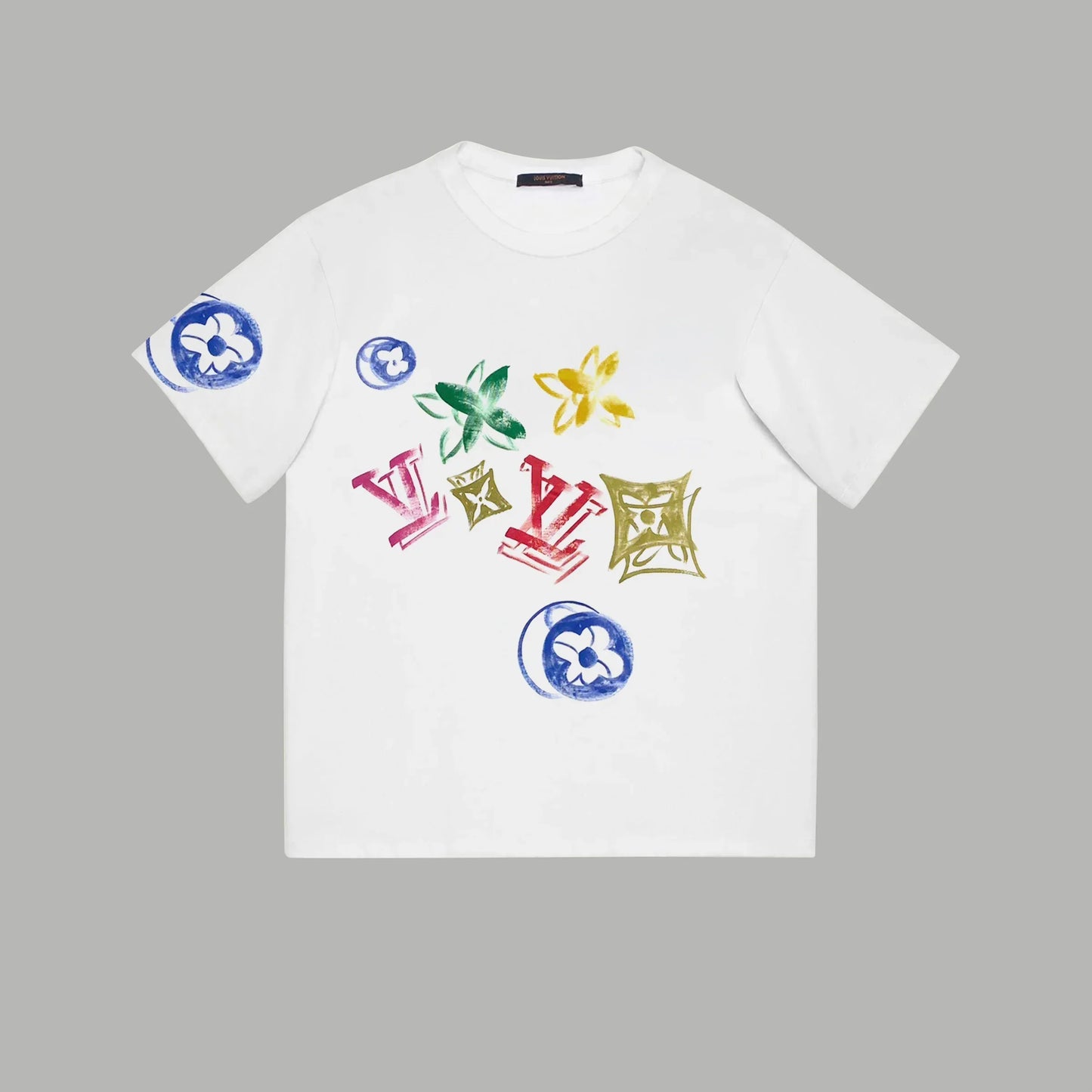 New fashion versatile printing short sleeve 1025033114