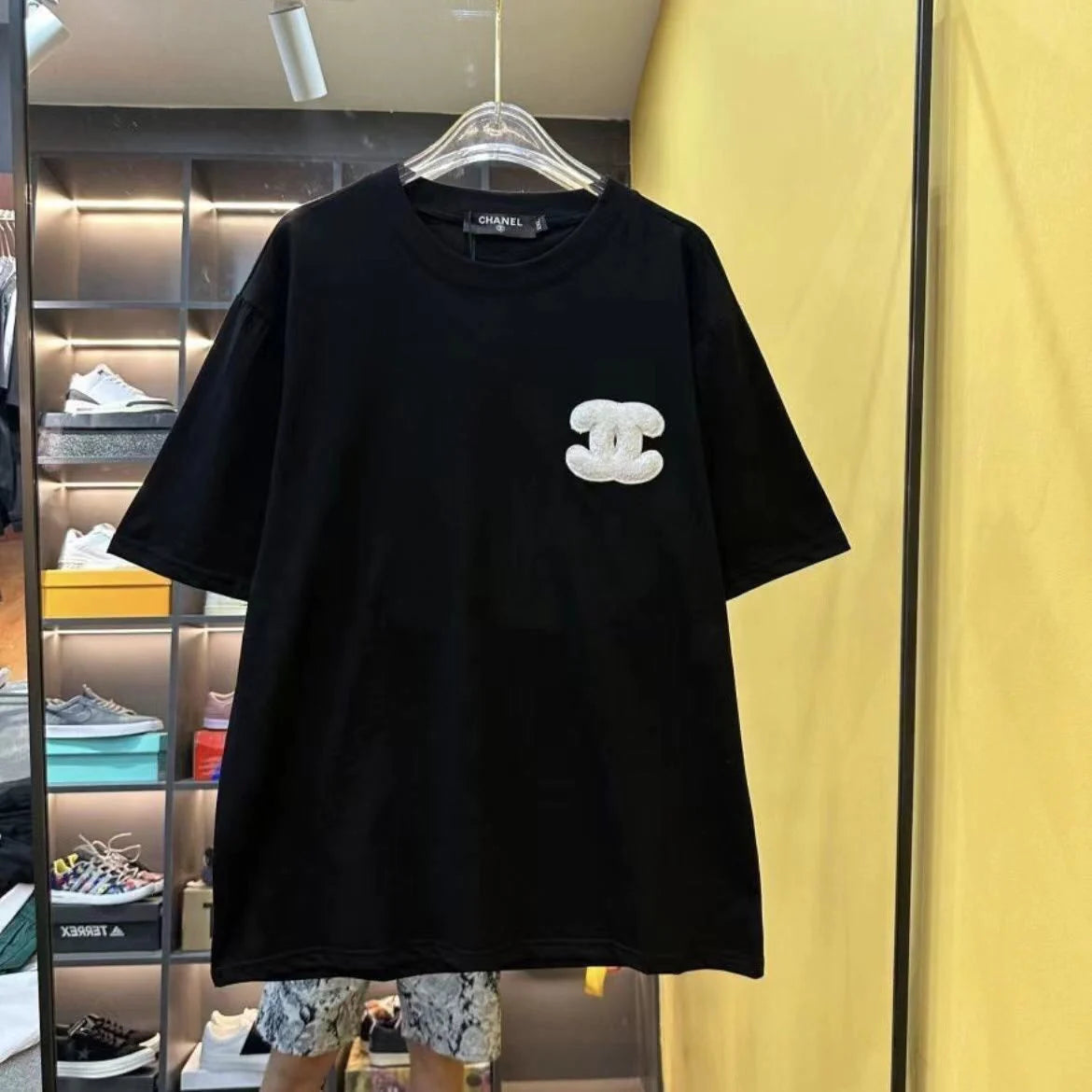 Couple's Towel Embroidered Versatile Half-Sleeve 1024032908