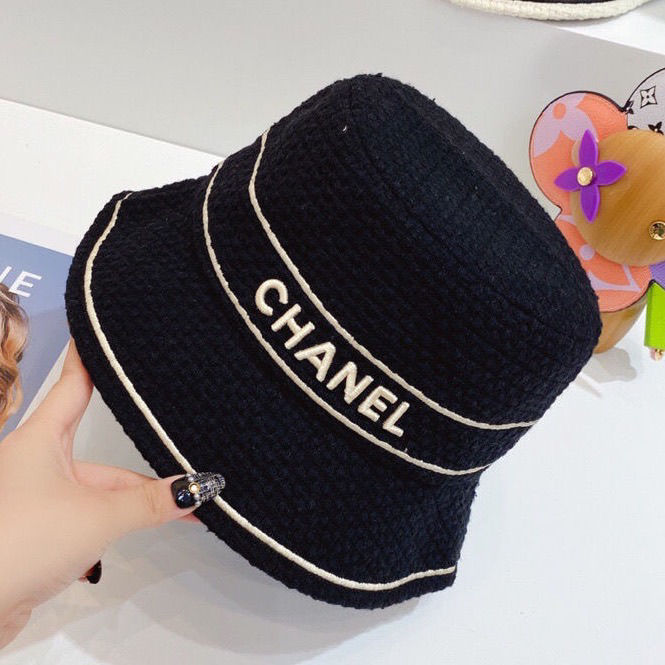 Fashion New Slub Wool Thread Knit Bucket Hat PD1023071406