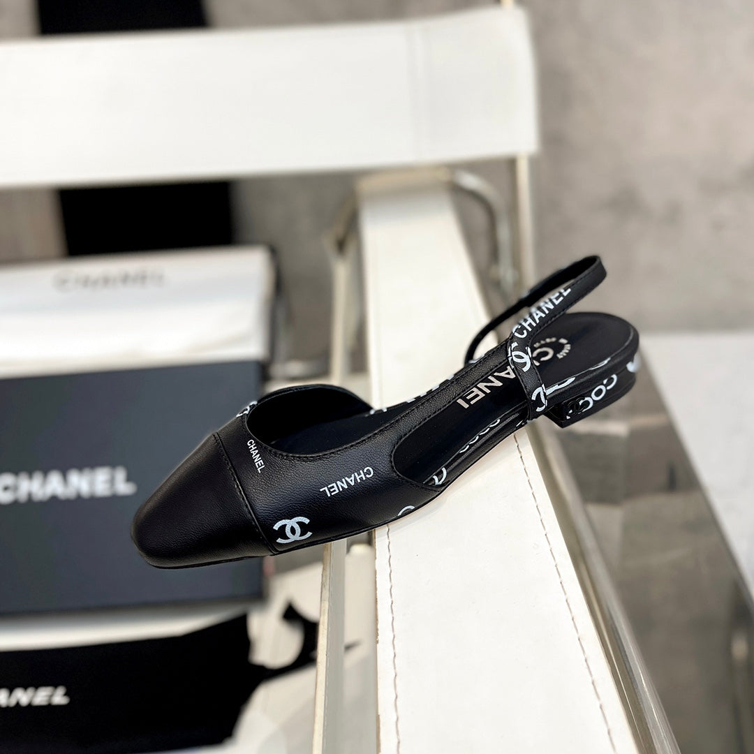 Camellia Print Stylish Classic Flat Sandals XC1623072802