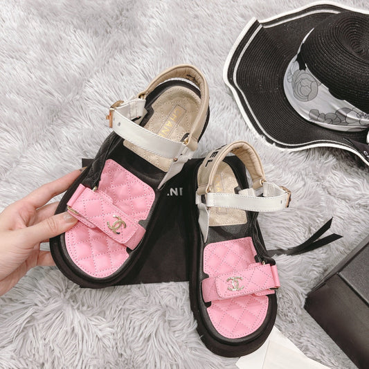 Color Collection platform sandals XC0823072619