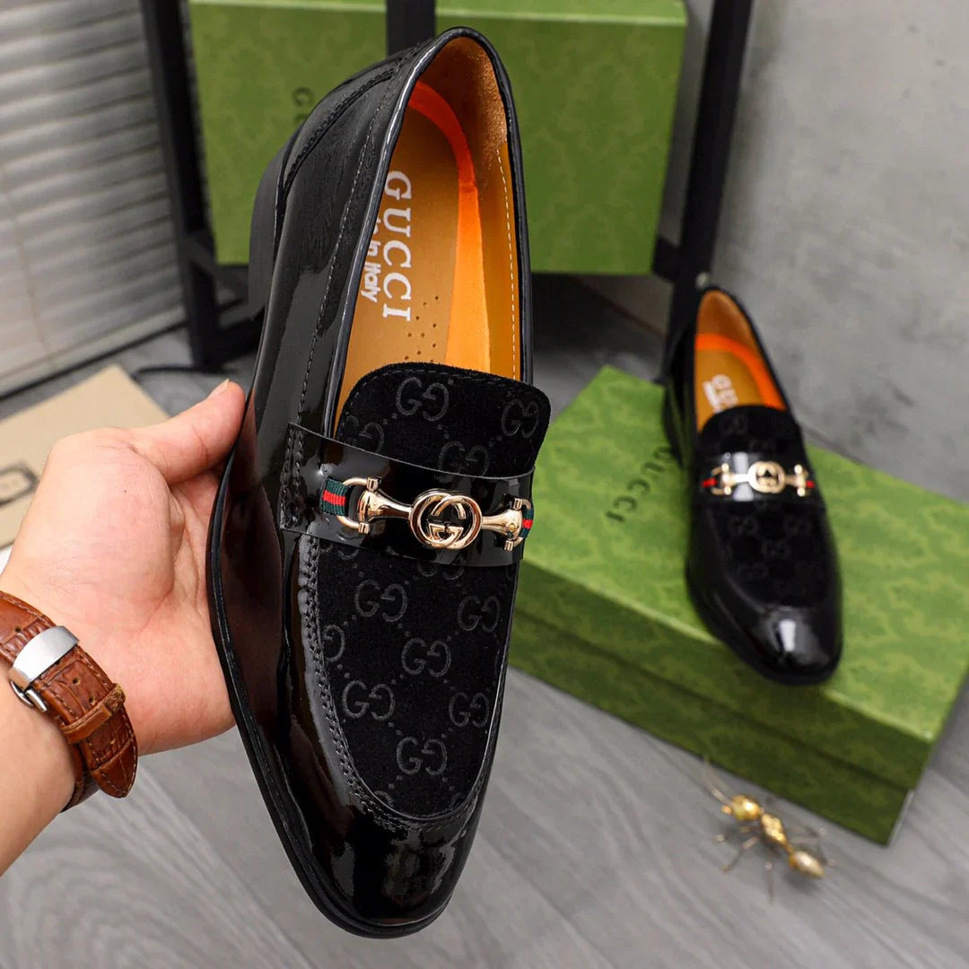 New fashion classic plaid print formal shoes 1024051103