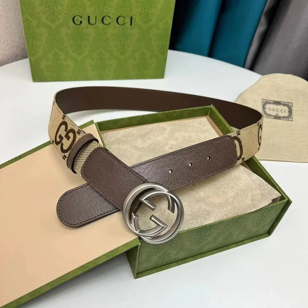 New Men's And Women's Leather Belt Casual All-match Belt 1024030604