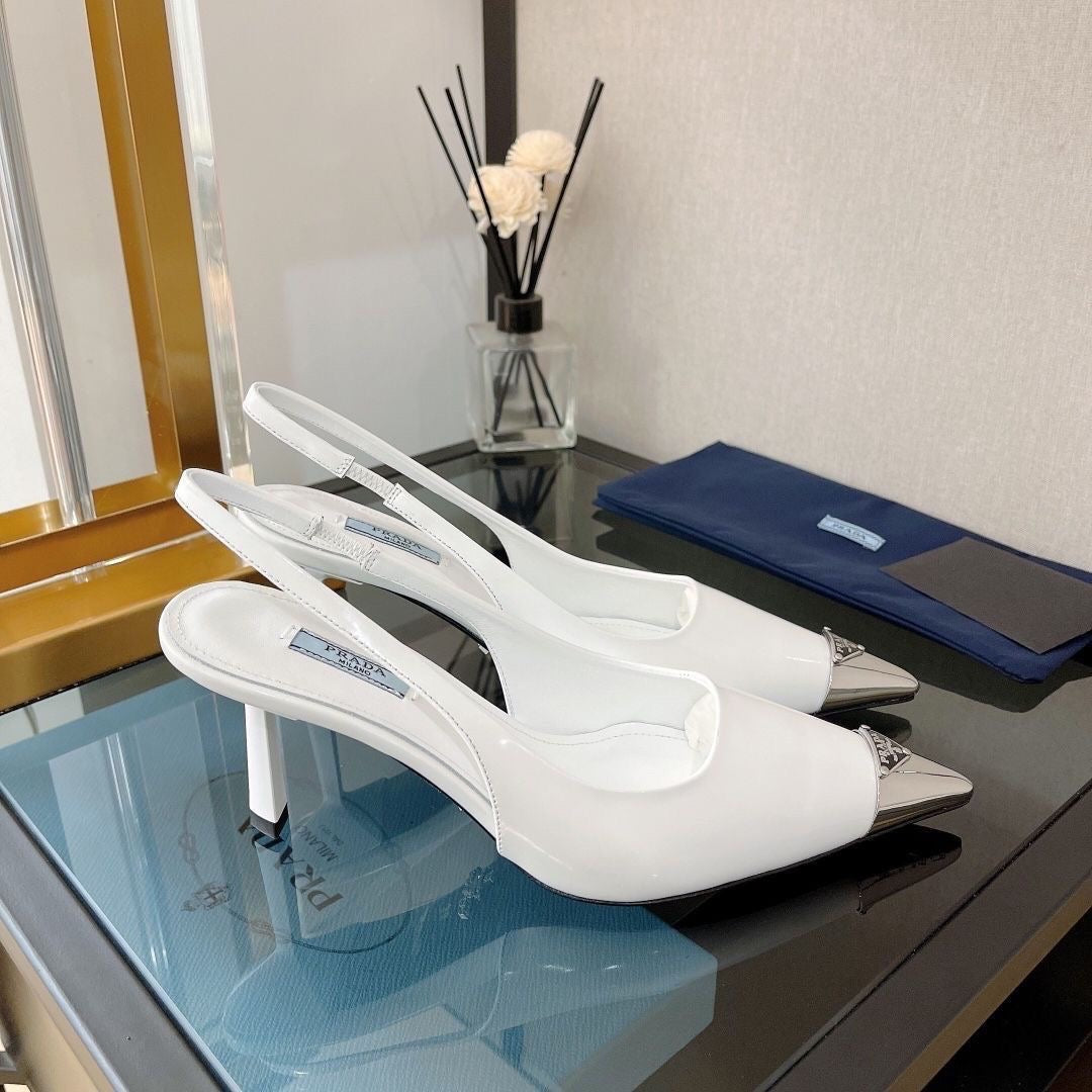 PD fashionable and versatile metal pointed-toe high heels 1824051701