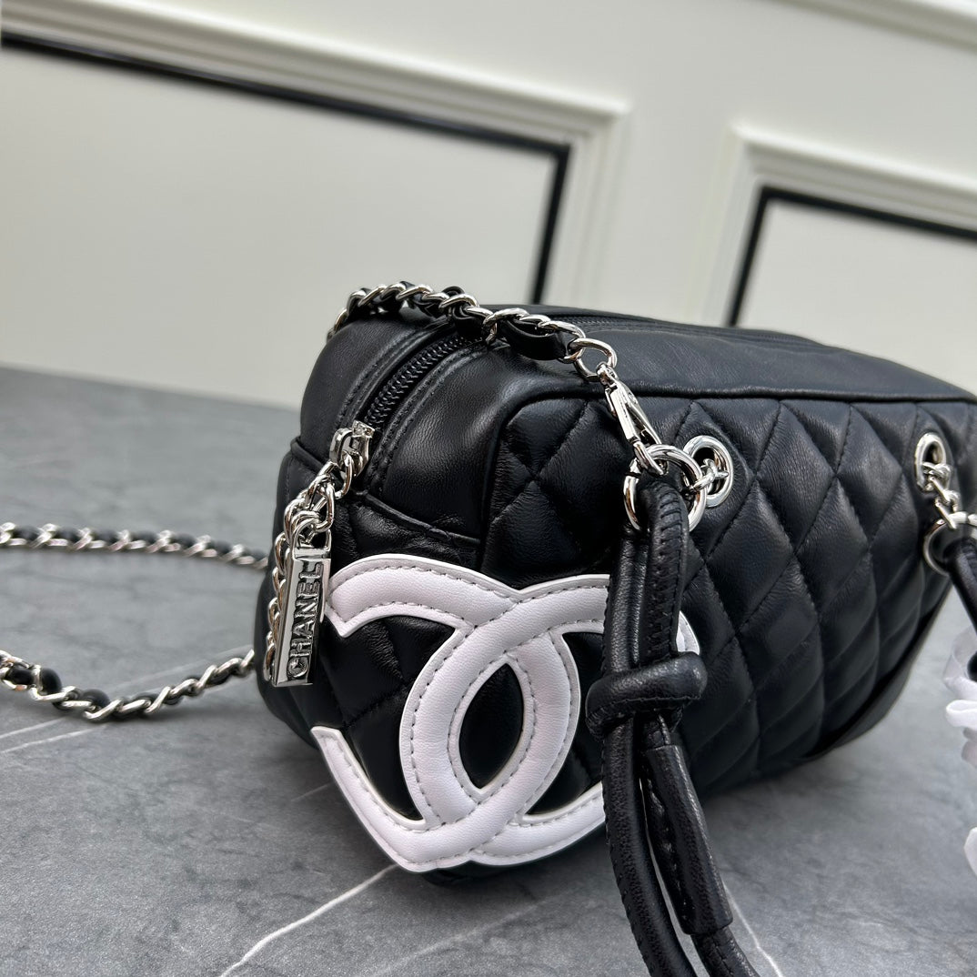 Stylish bowling bag handbag 22cm 1824032507