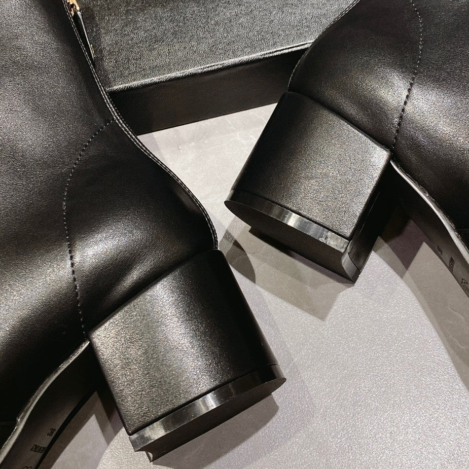 23 latest style rear zipper boots XC1823090203