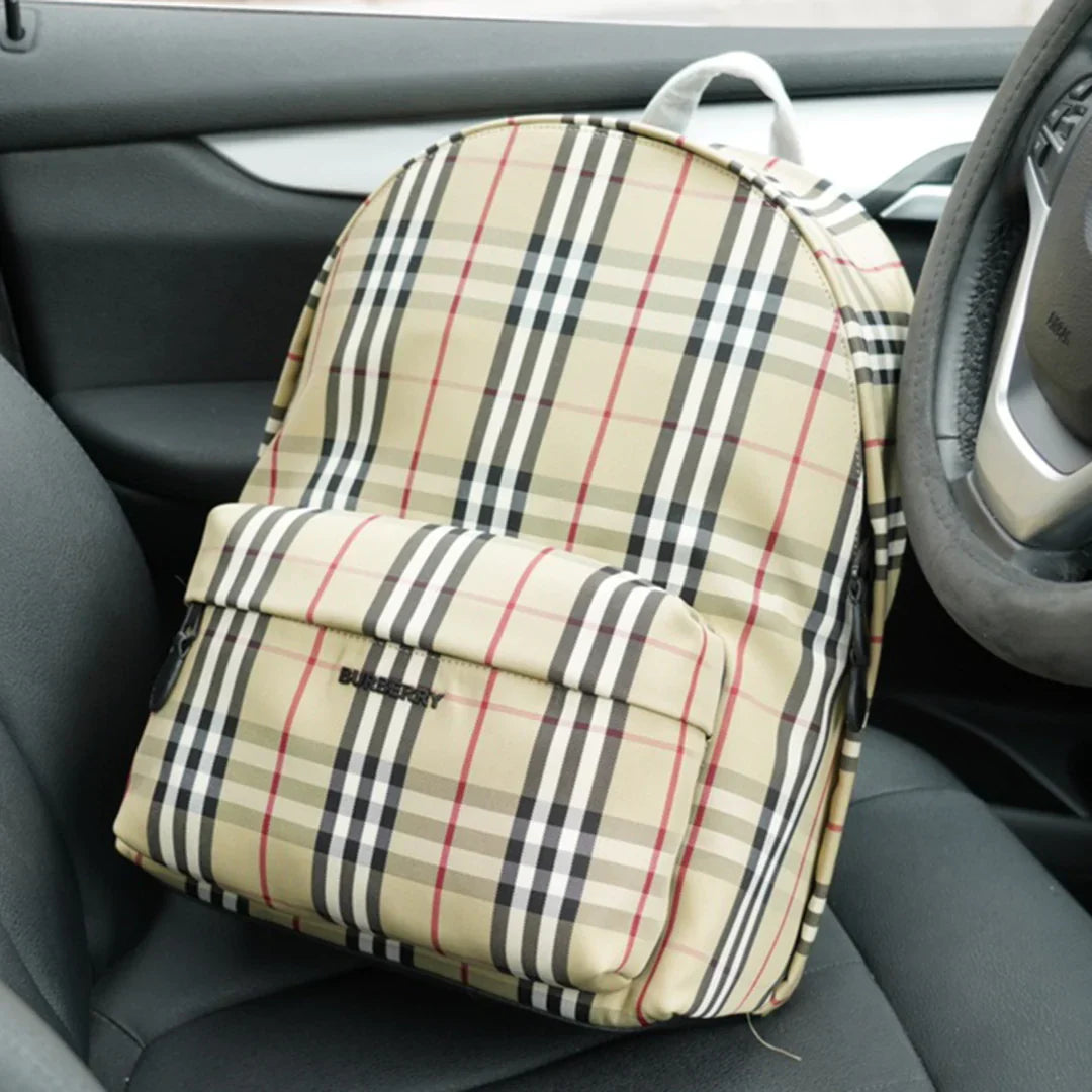 Fashion Versatile Check Backpack 1024032807