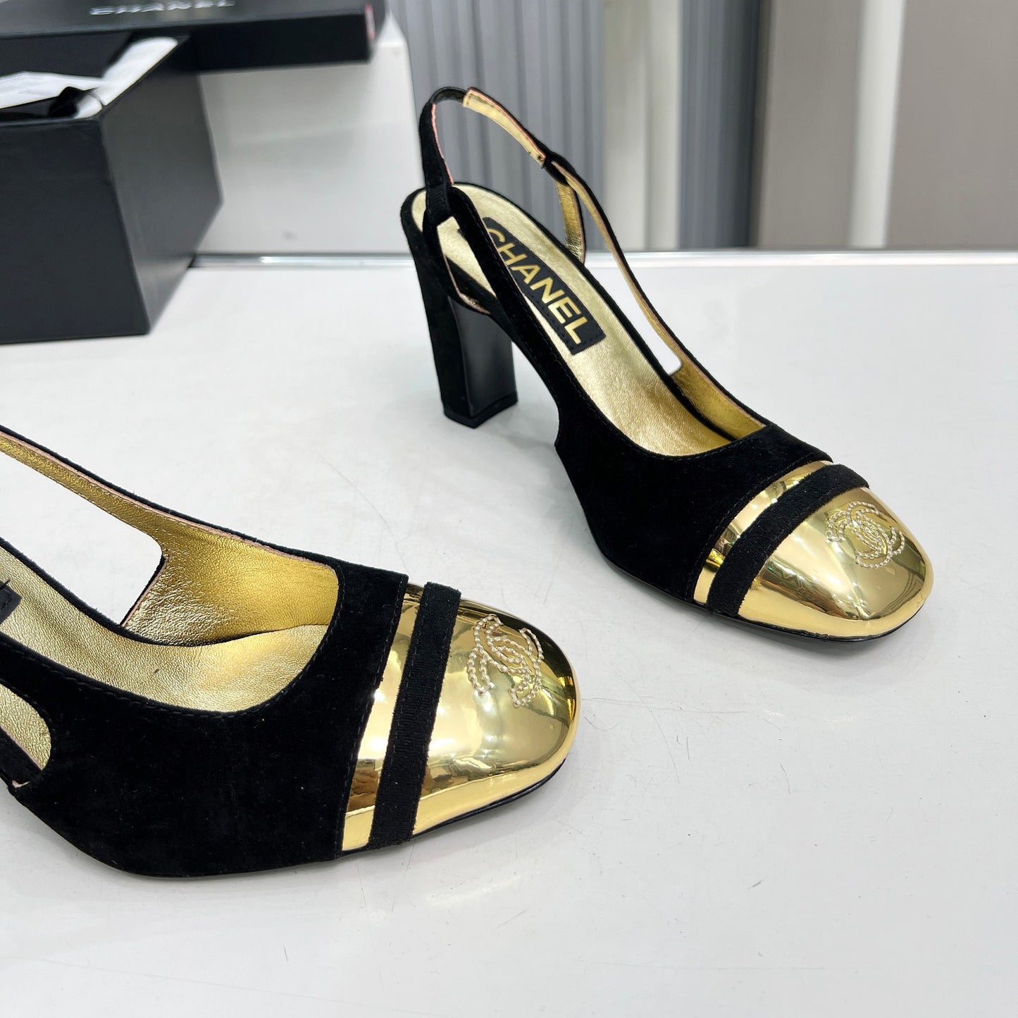 New High Heels Mary Jane Square Toe Sandals  1024031804