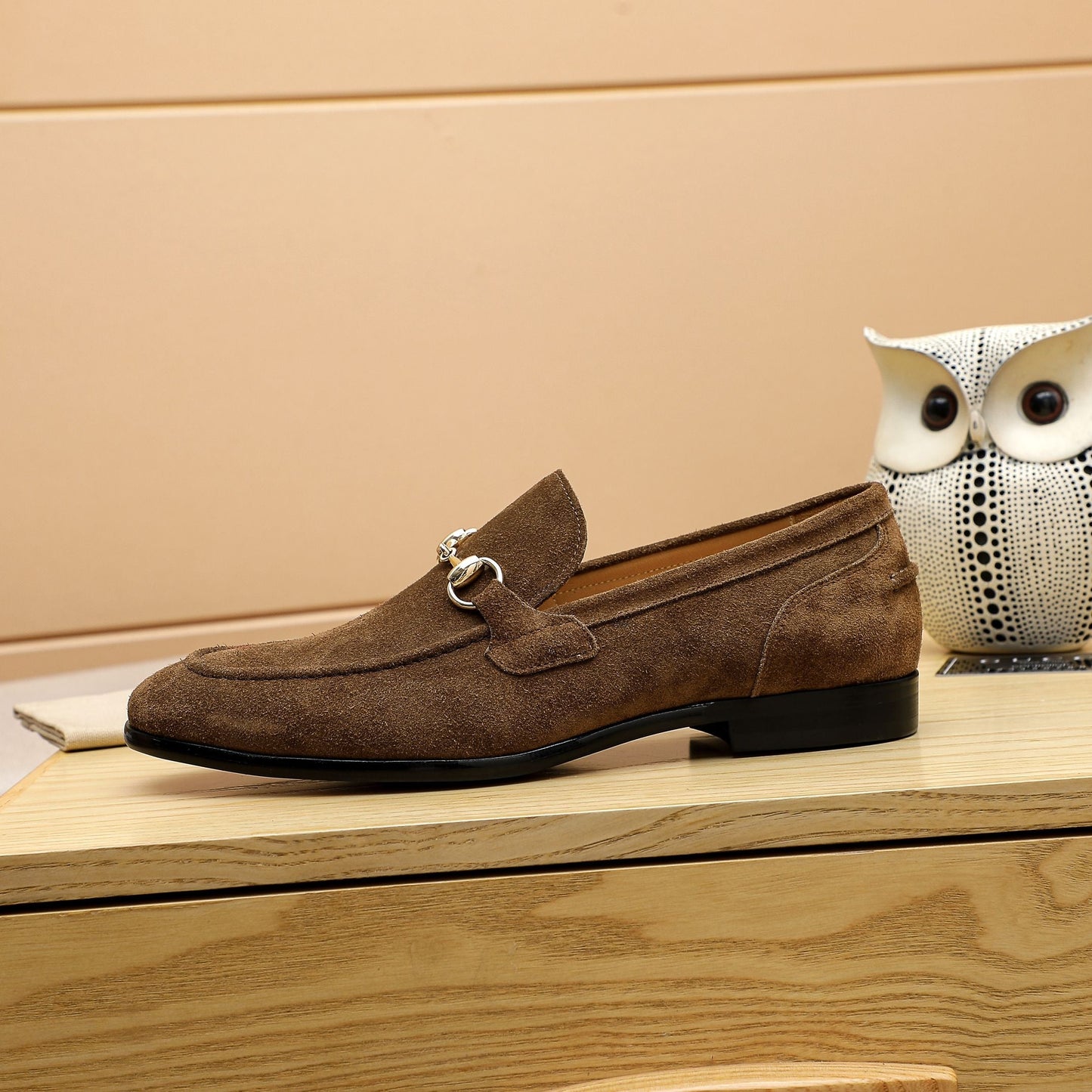 GG Horsebit suede loafers 1825070202