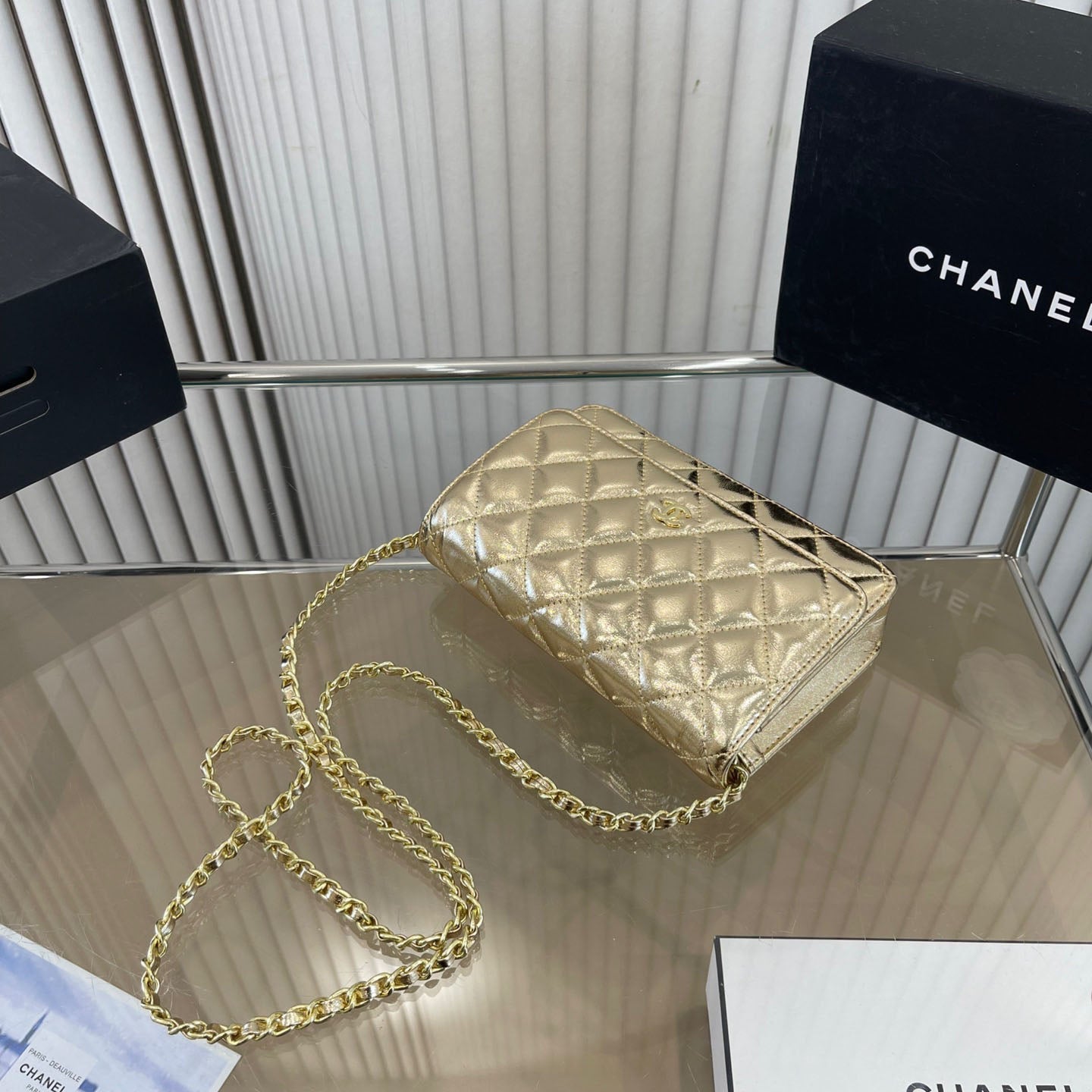 Golden Retro Leisure Fortune Bag WLFBG23021723