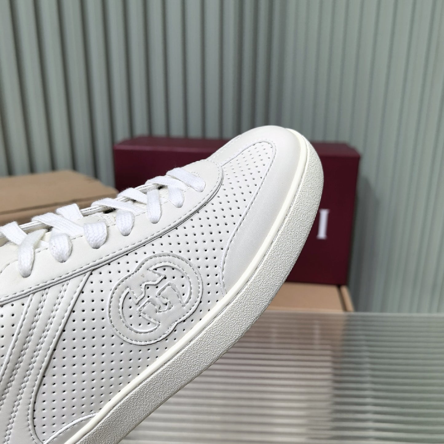 GG Interlocking G74 Dexun shoes 1825040102