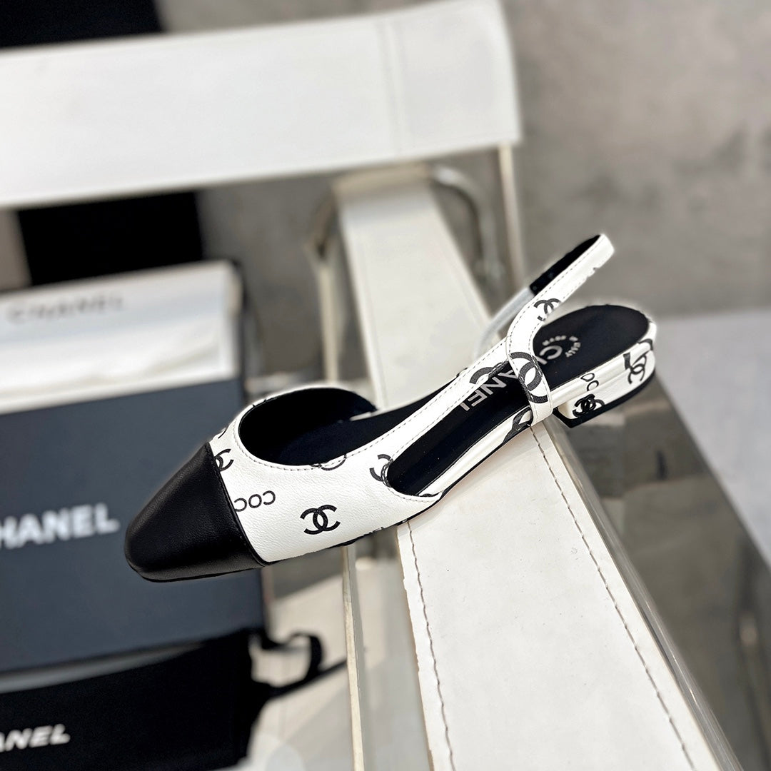 Camellia Print Stylish Classic Flat Sandals XC1623072802