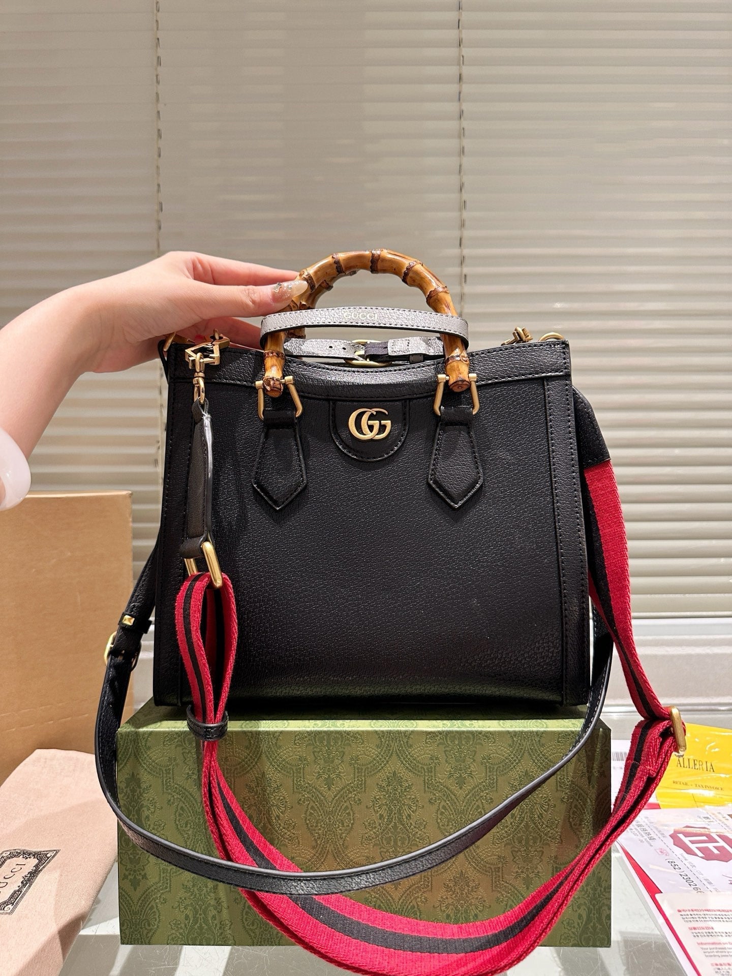 GG Diana Bamboo Handbag(27*24) 1825062302