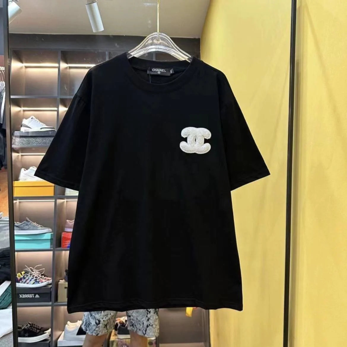 Couple's Towel Embroidered Versatile Half-Sleeve 1024032908