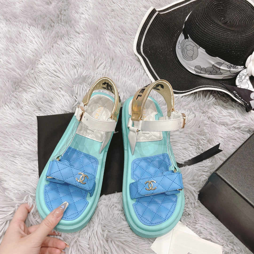 Color Collection platform sandals XC0823072616