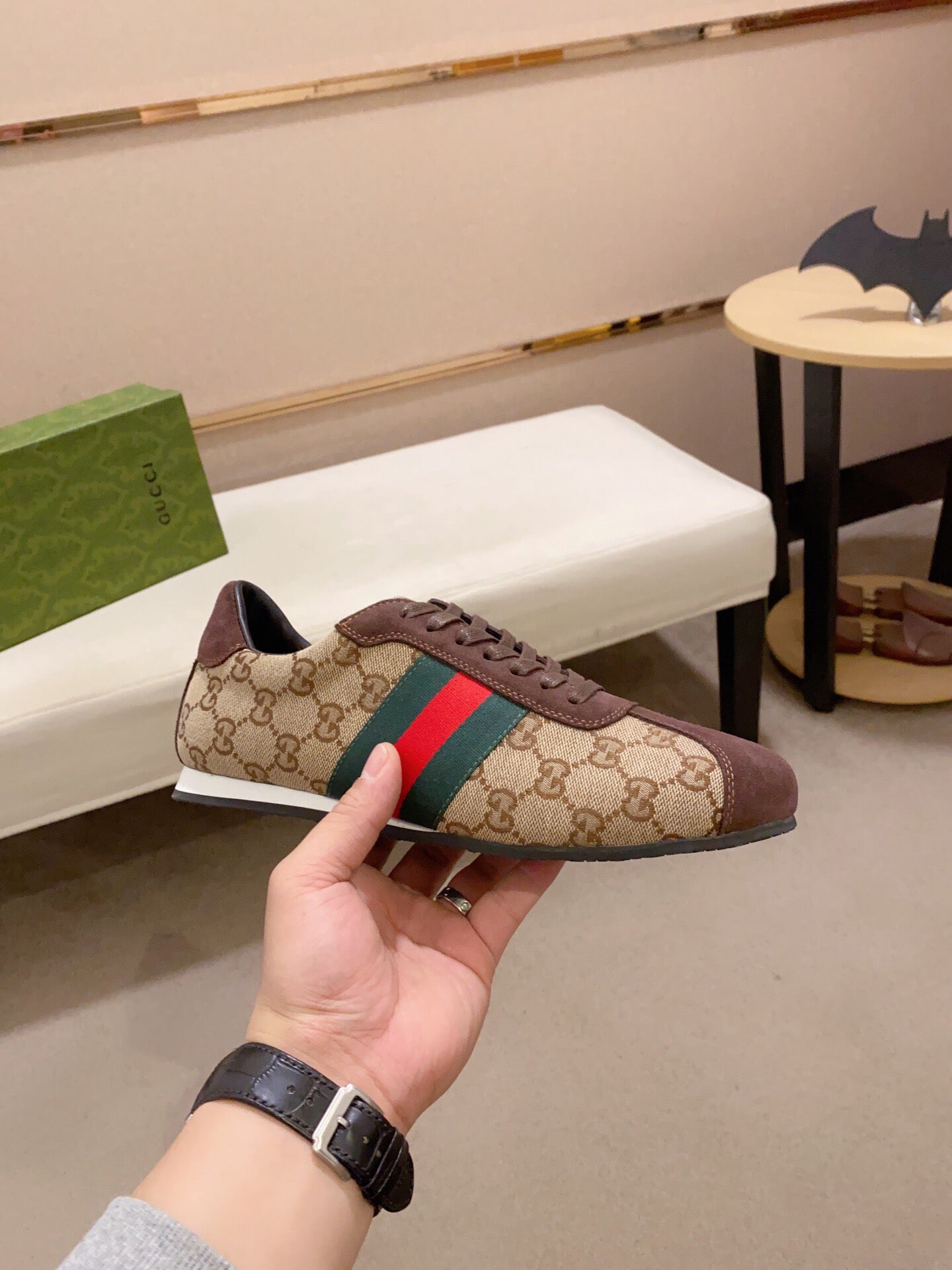 Classic letter presbyopia fashion casual sneakers PD1623071901