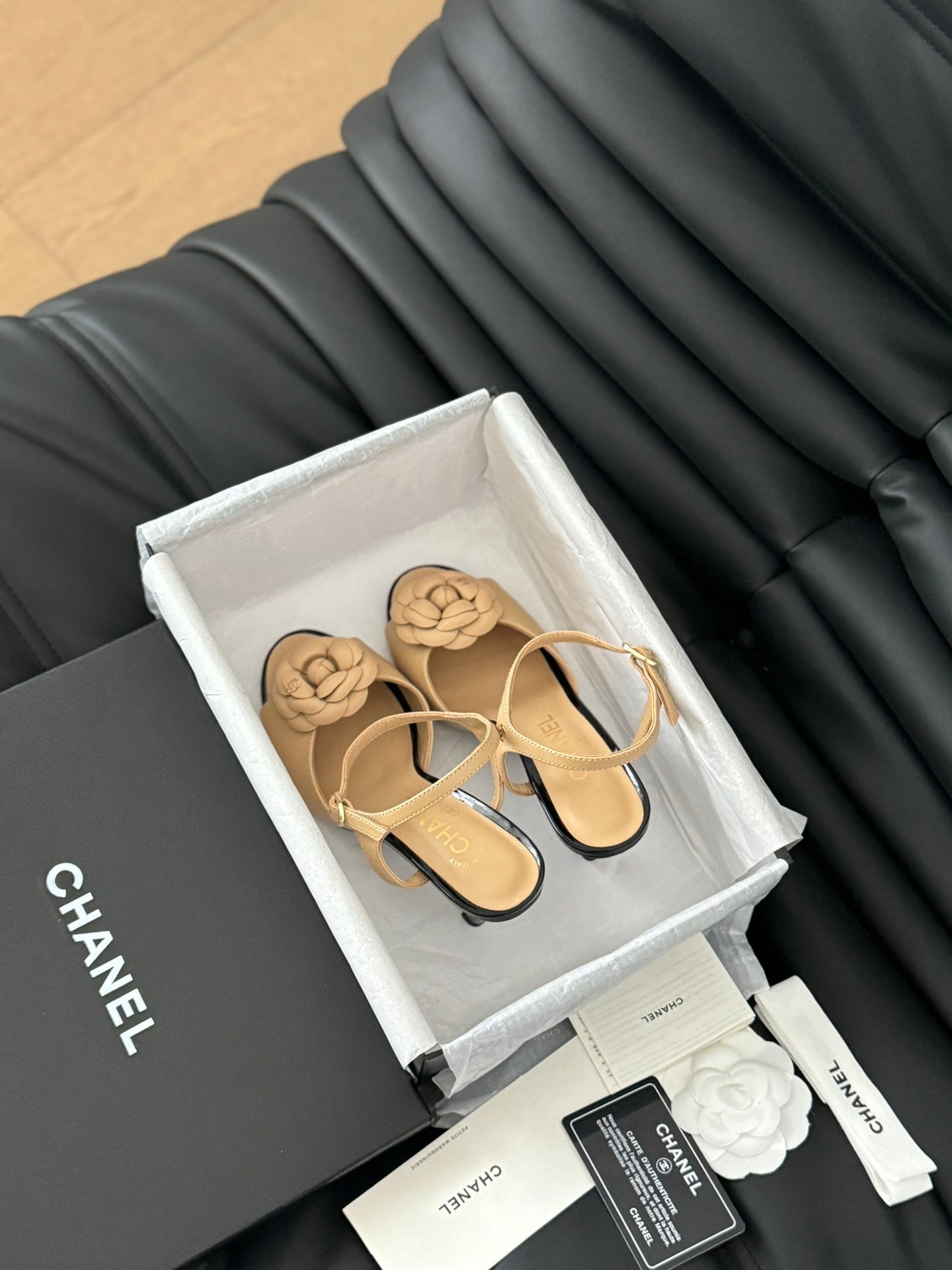 CNL 24ss camellia sandals 0724042707