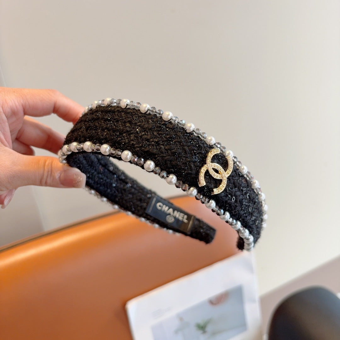 CNL Pearl embellished headband 1825042917