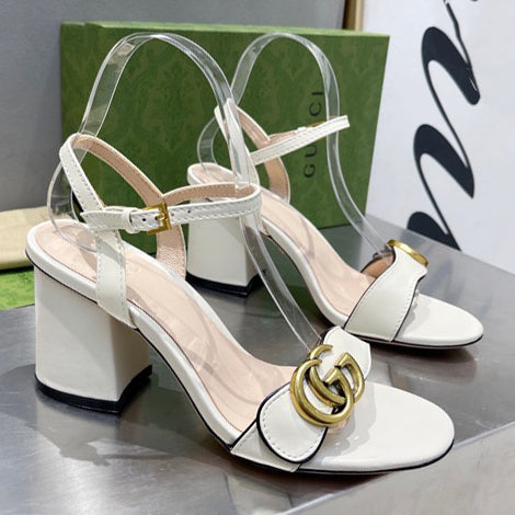 Classic G Logo 7cm 10.5cm high heel sandals XC16060701