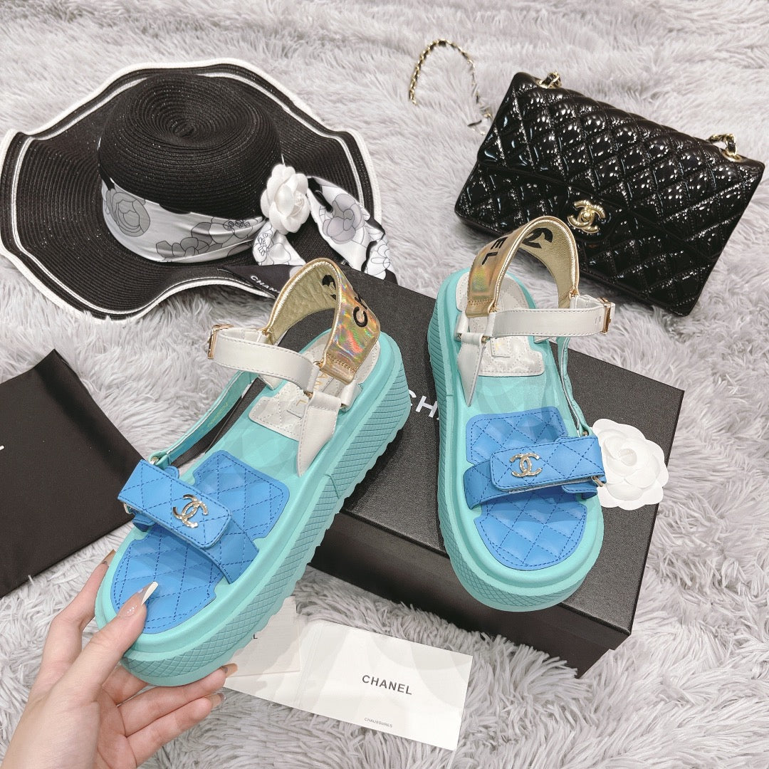 Color Collection platform sandals XC0823072616