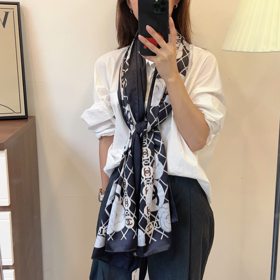 CHA Silk scarf 1825022701