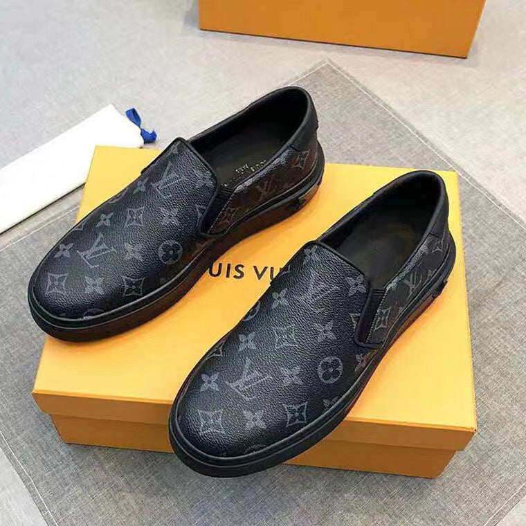 Casual Print Slip-on Loafers V02