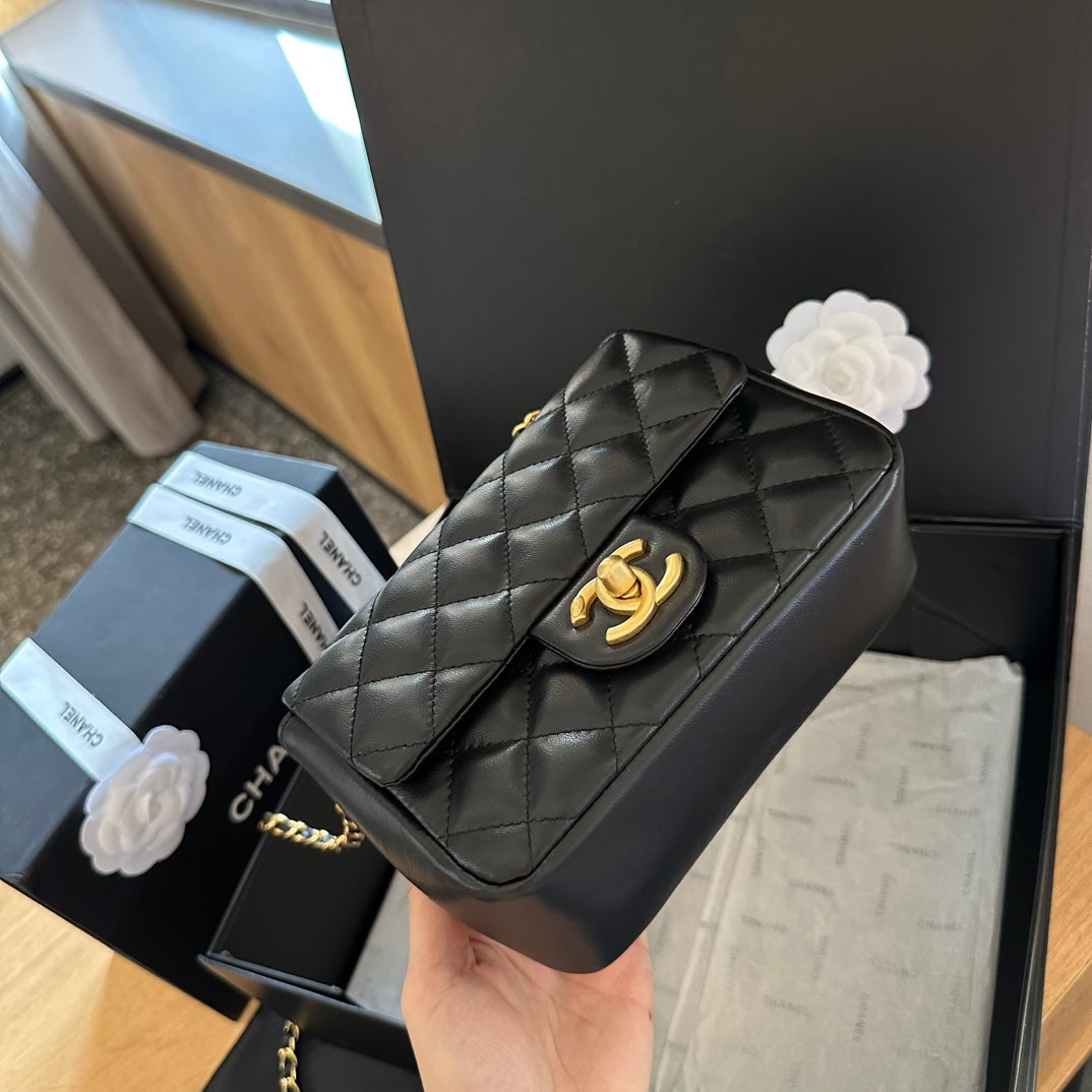 Cute pearl square fat bag 1824032204