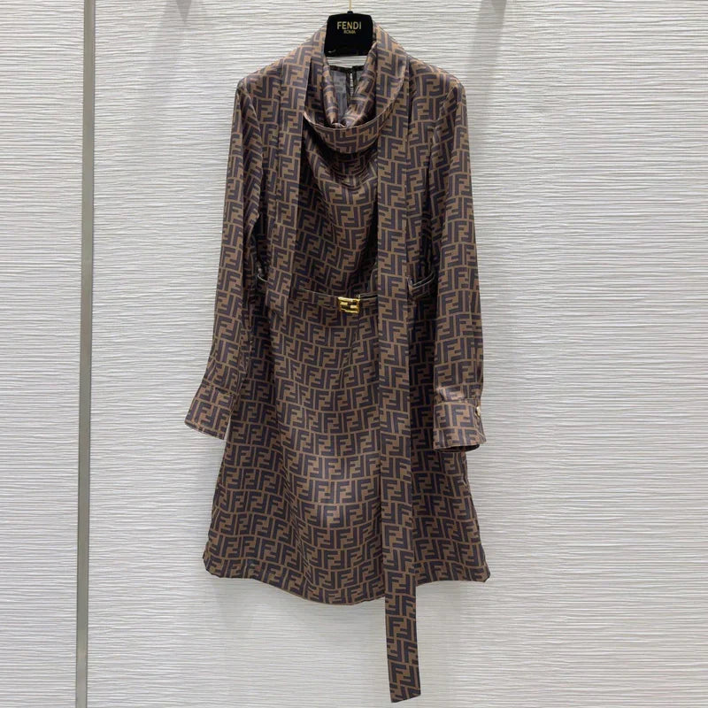 New fashionable shirt dress 10CG24092701