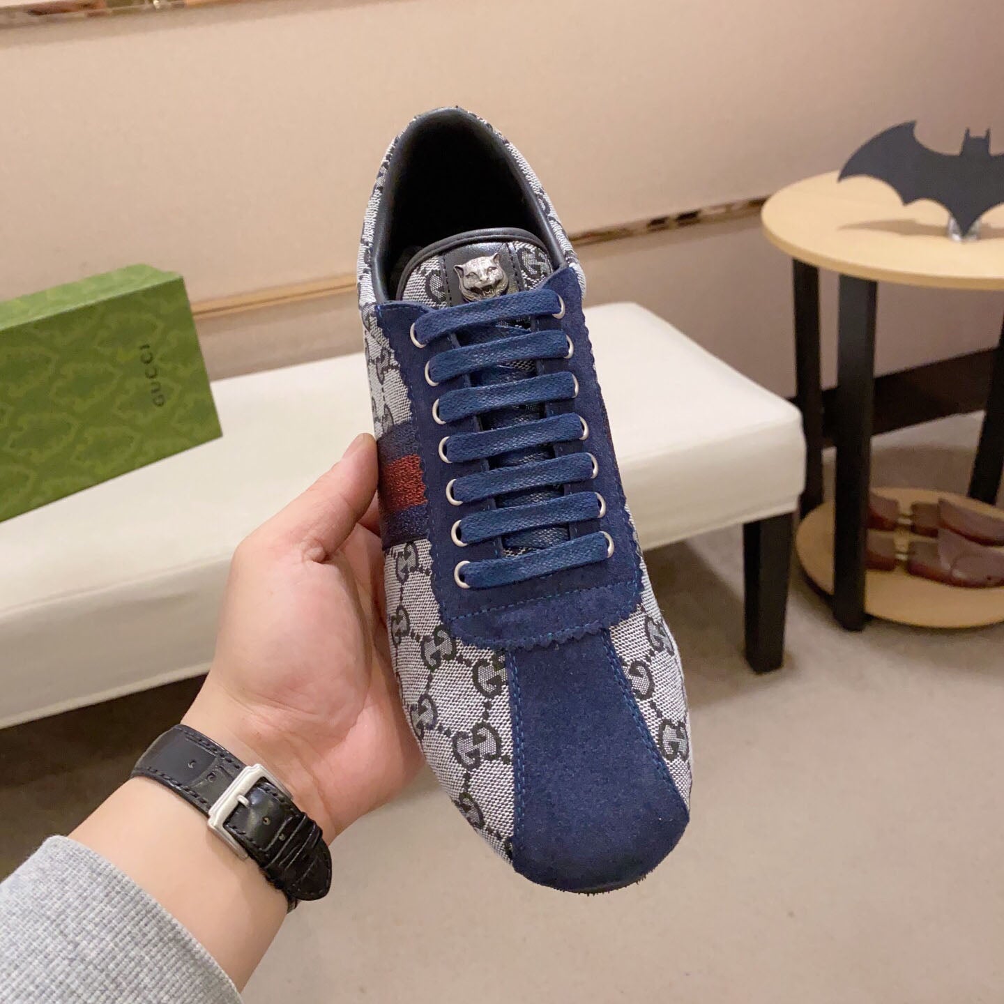 Classic letter presbyopia fashion casual sneakers 1824080302