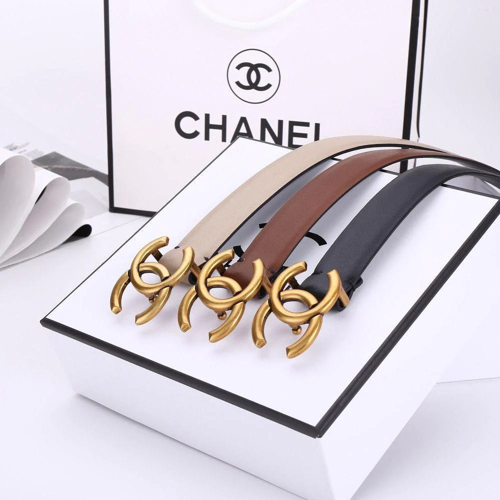 Leather Belt Women's All-match Belt 1024030609