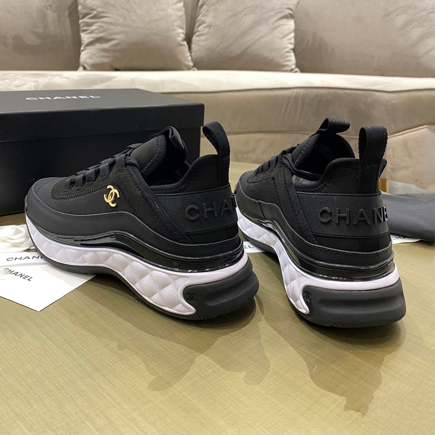 Fashion color-blocking versatile sneakers HP10032217