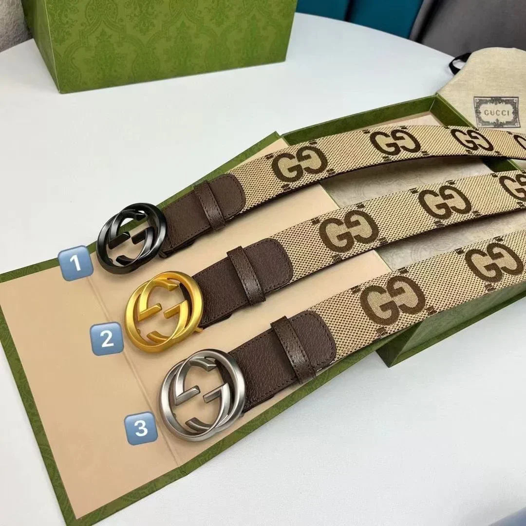 New Men's And Women's Leather Belt Casual All-match Belt 1024030604