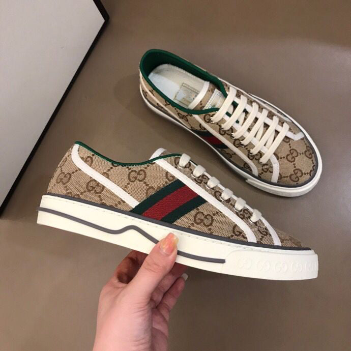 2G Low-top Brown Luxury Shoes Sneakers