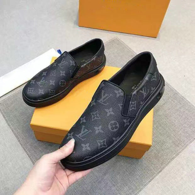Casual Print Slip-on Loafers V02