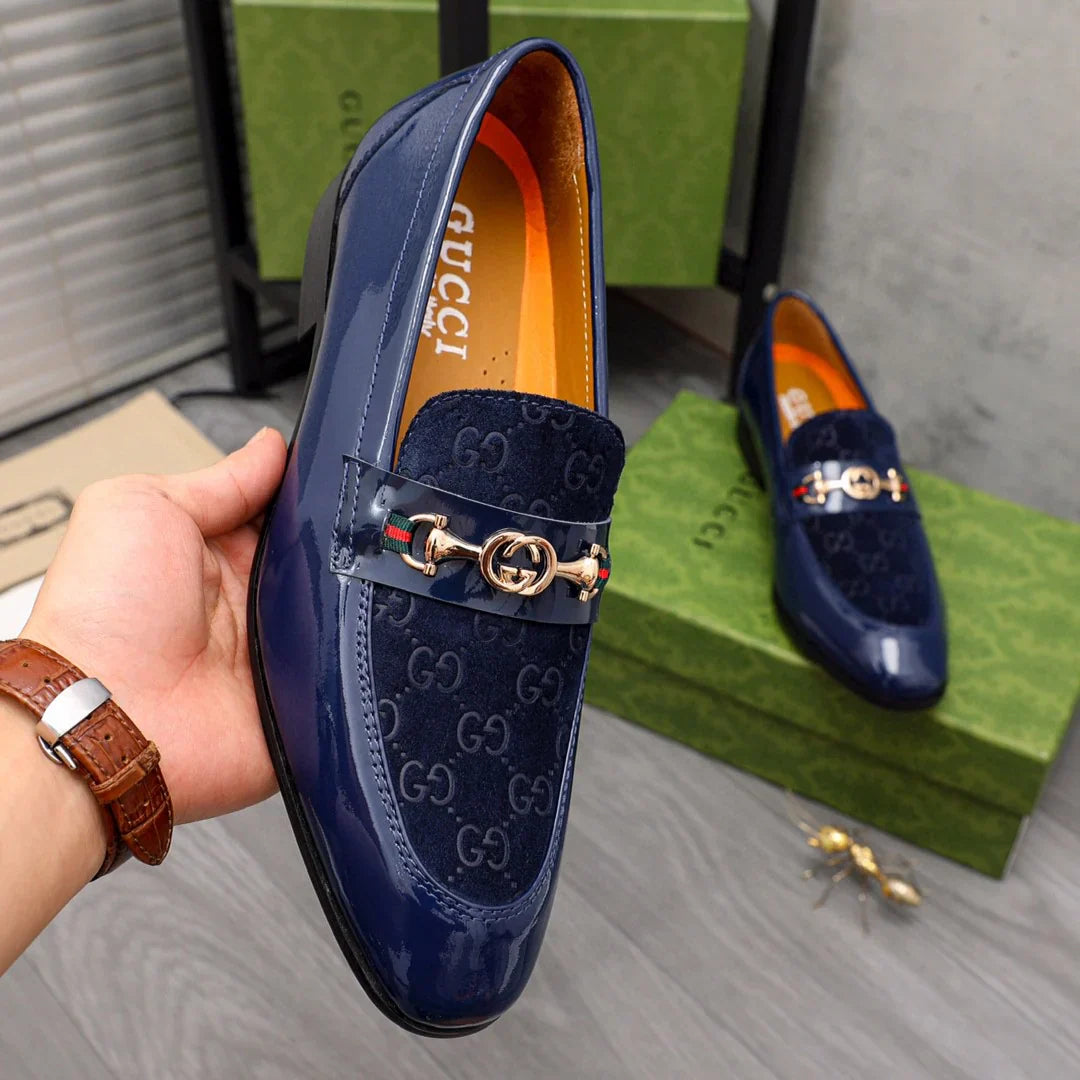 New fashion classic plaid print formal shoes 1024051103