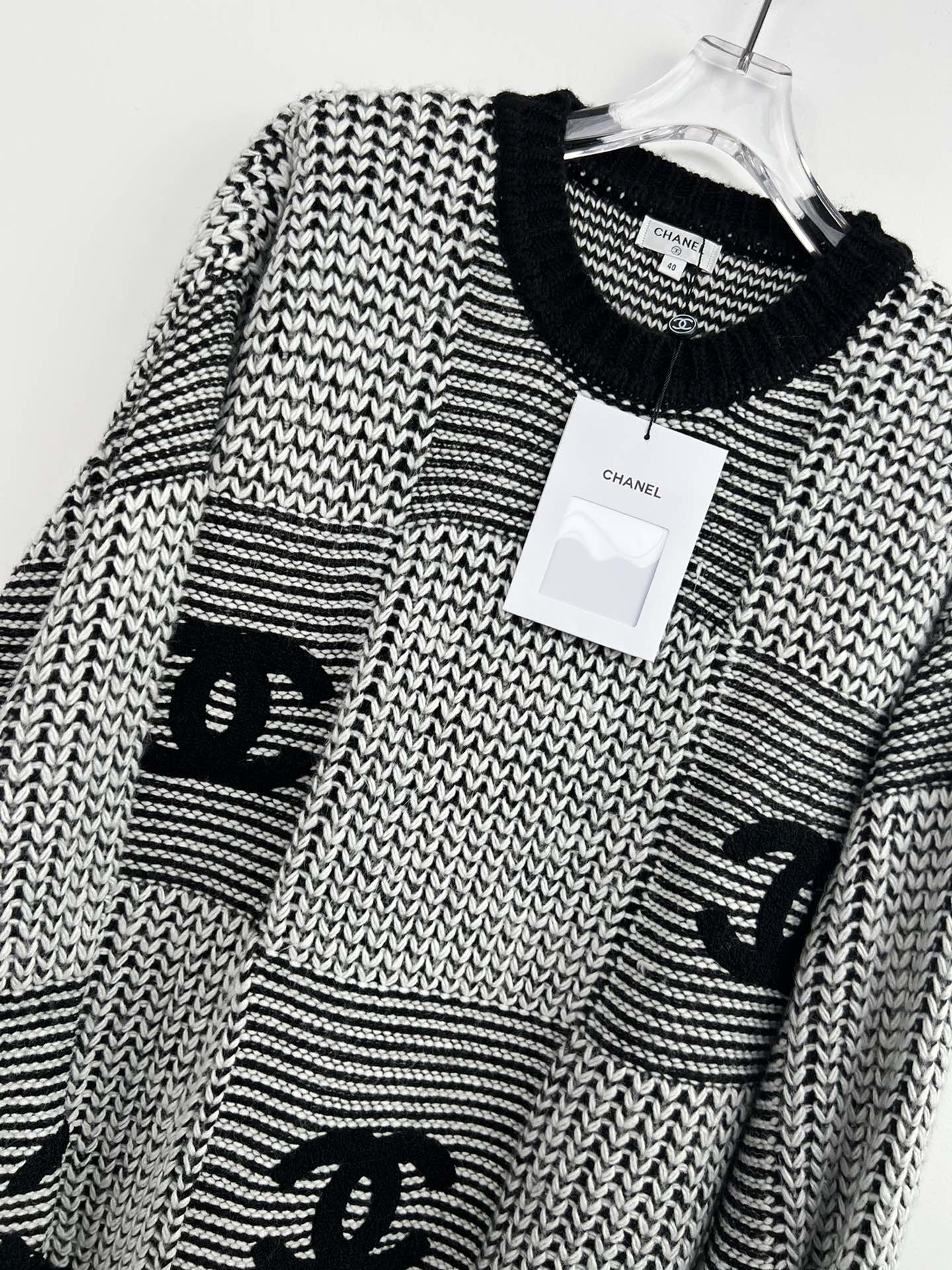 2023 new round neck long sleeve woolen sweater XC1823091903