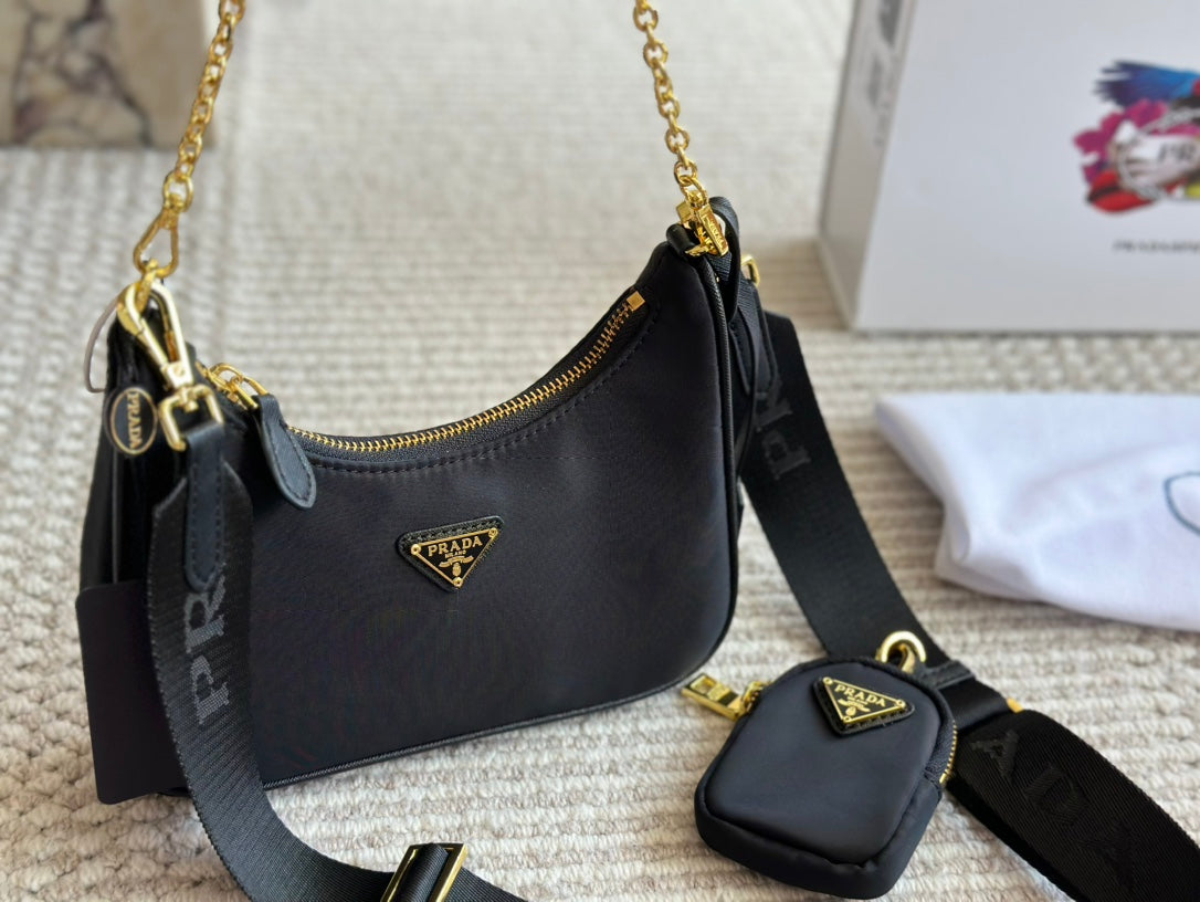 PR Nylon Underarm Bag 1824102807