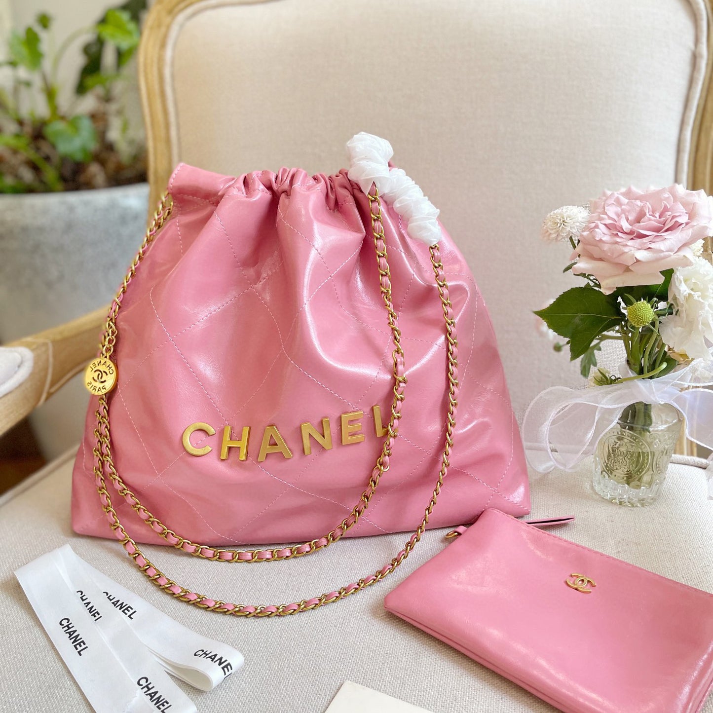 Spring and summer new wax leather shopping bag XC07062008