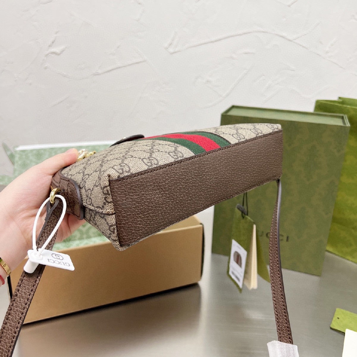 Ophidia Small Shoulder Bag