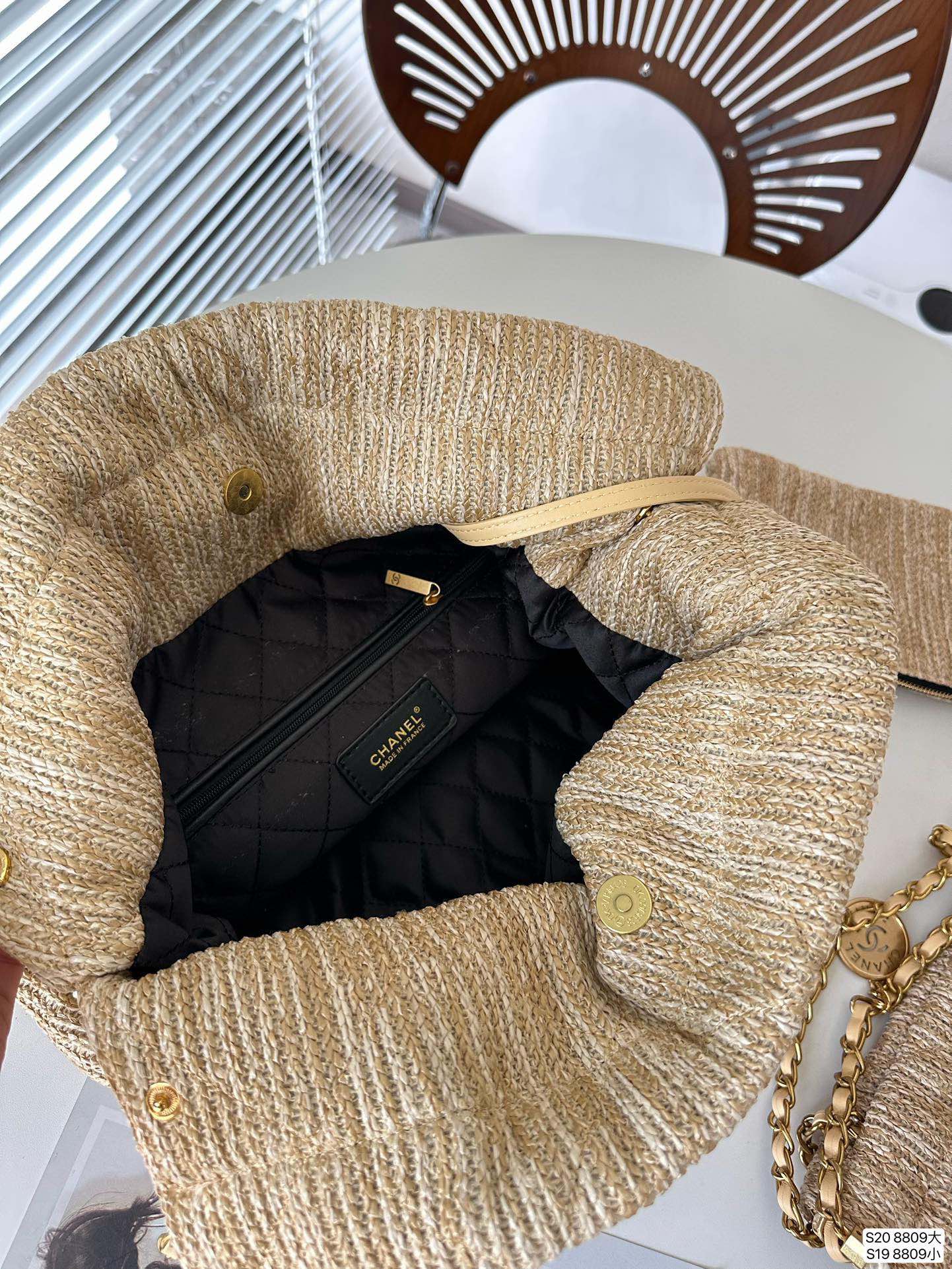 CNL summer woven bag 0724041124