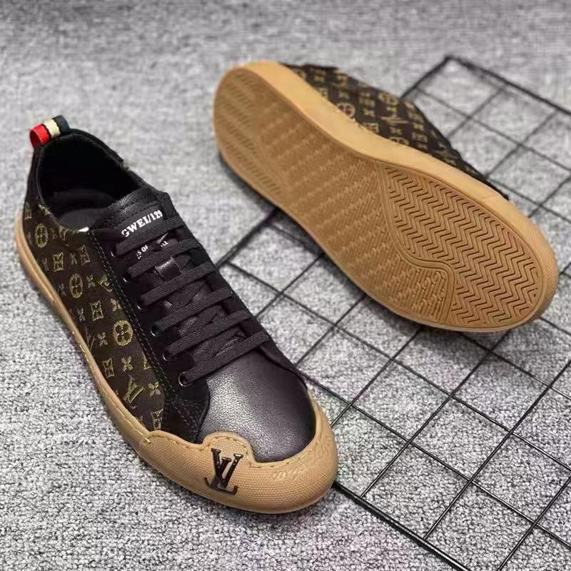 Men's Luxury Casual Leather Sneakers