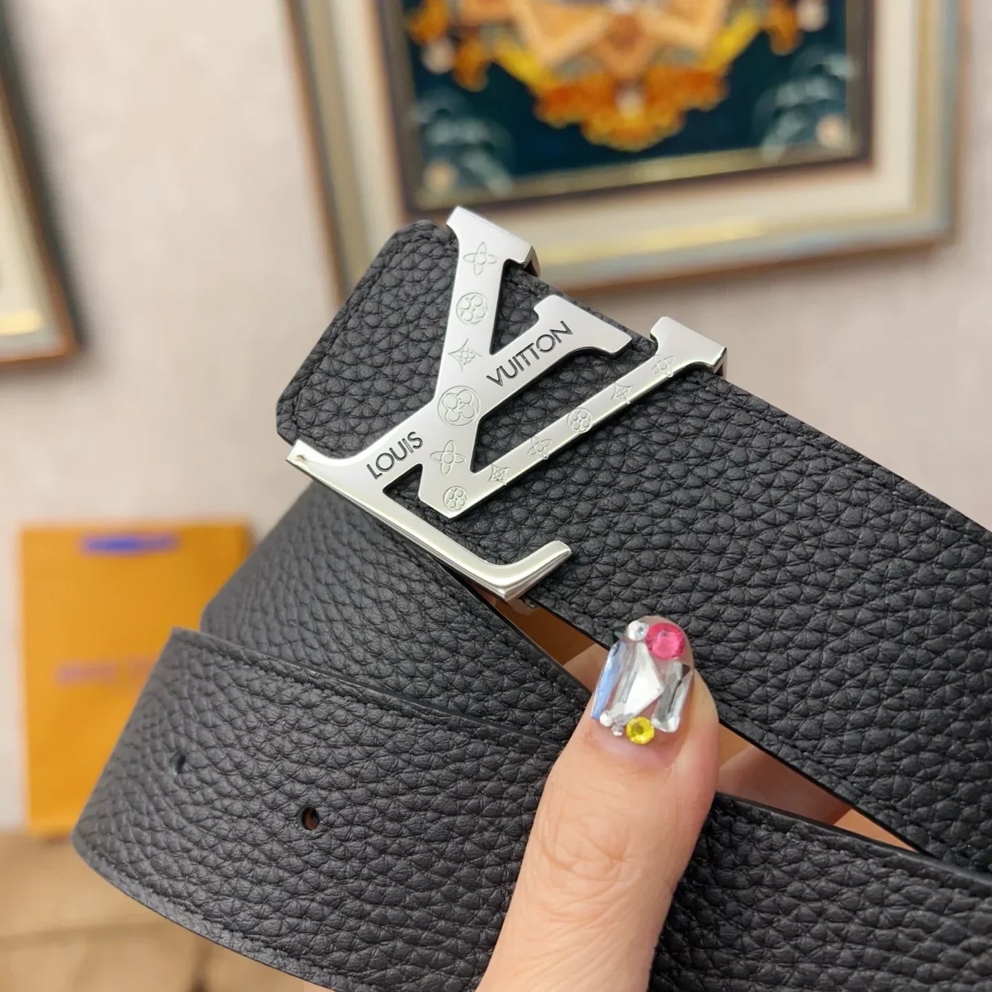 3.8CM new belt with body head layer belt 1025031021