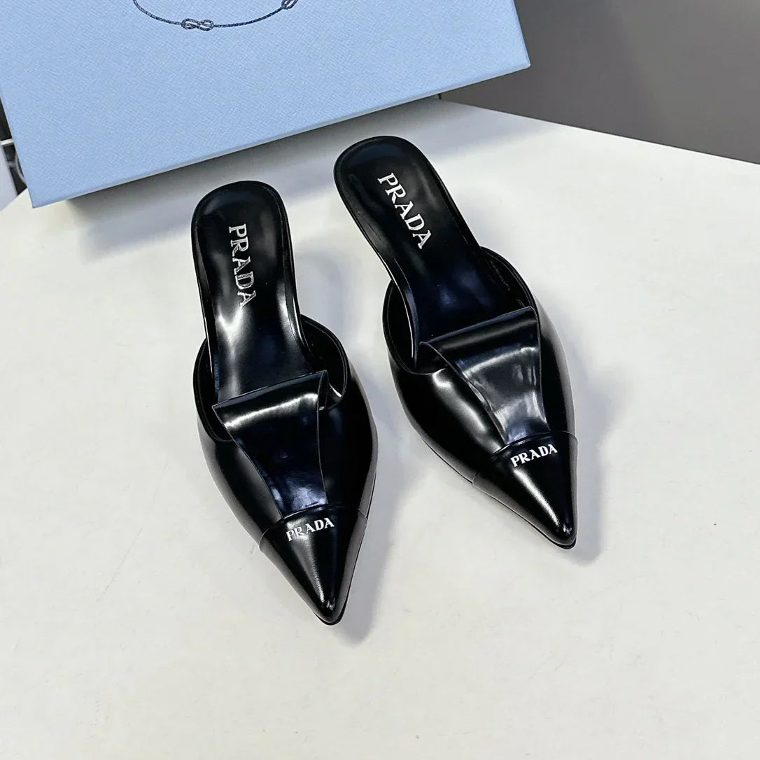 New stunning pointy toe 5.5cm sandal slippers 1025040216